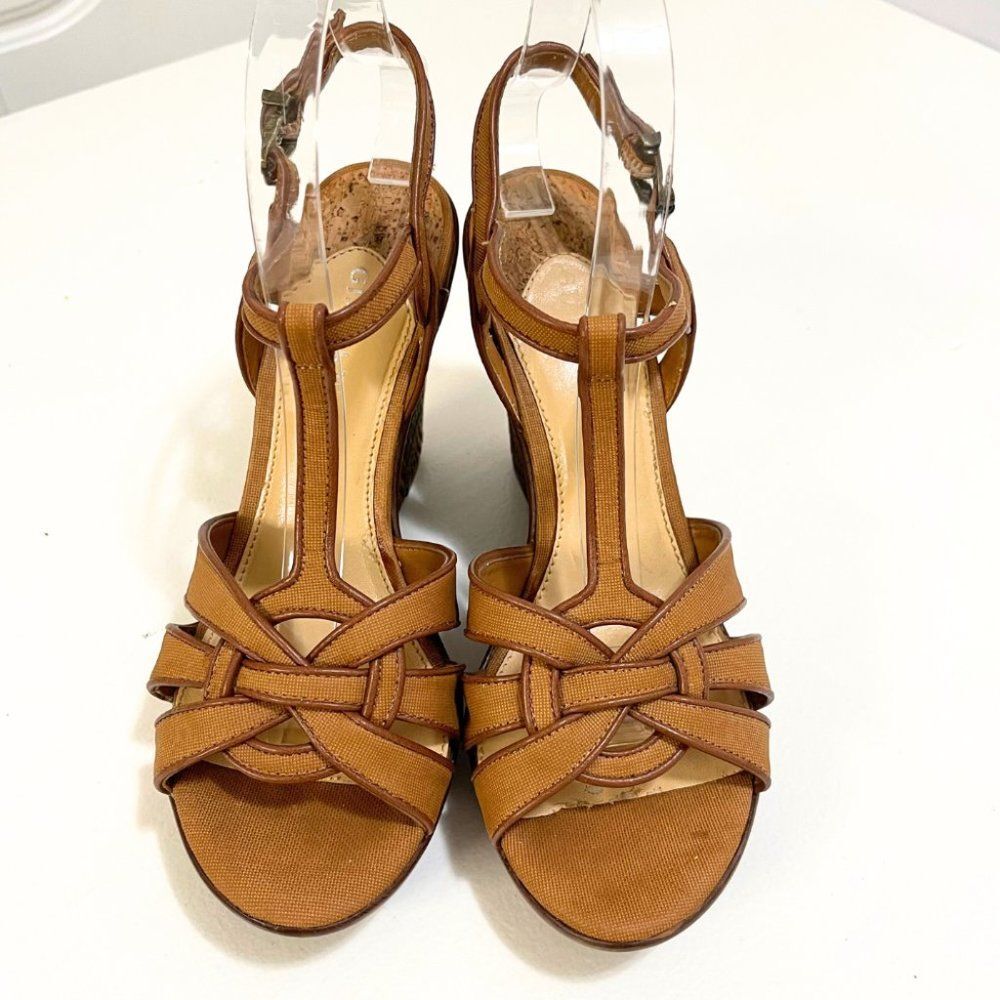 Women's Wedge Platform Sandals Size 8.5M - Picture 2 of 14